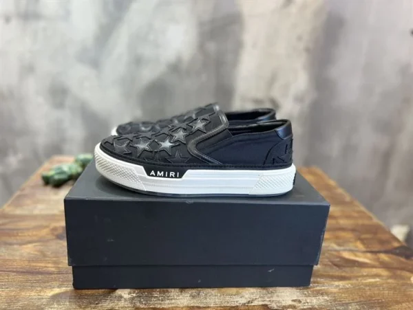 AMIRI STAR-PATCH SLIP-ON SNEAKERS – AM012 - Image 5