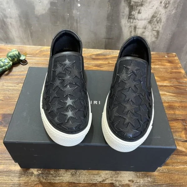 AMIRI STAR-PATCH SLIP-ON SNEAKERS – AM012 - Image 9