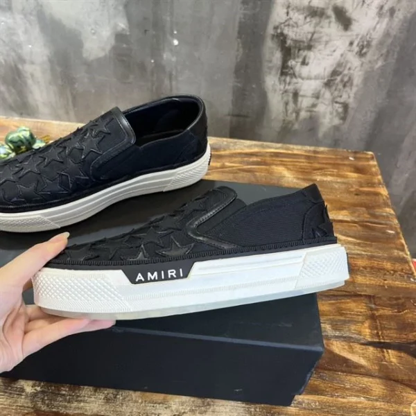 AMIRI STAR-PATCH SLIP-ON SNEAKERS – AM012 - Image 2