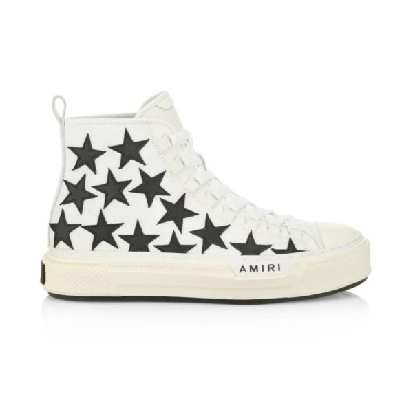 AMIRI STARS COURT HIGH -TOP SNEAKERS – AM025