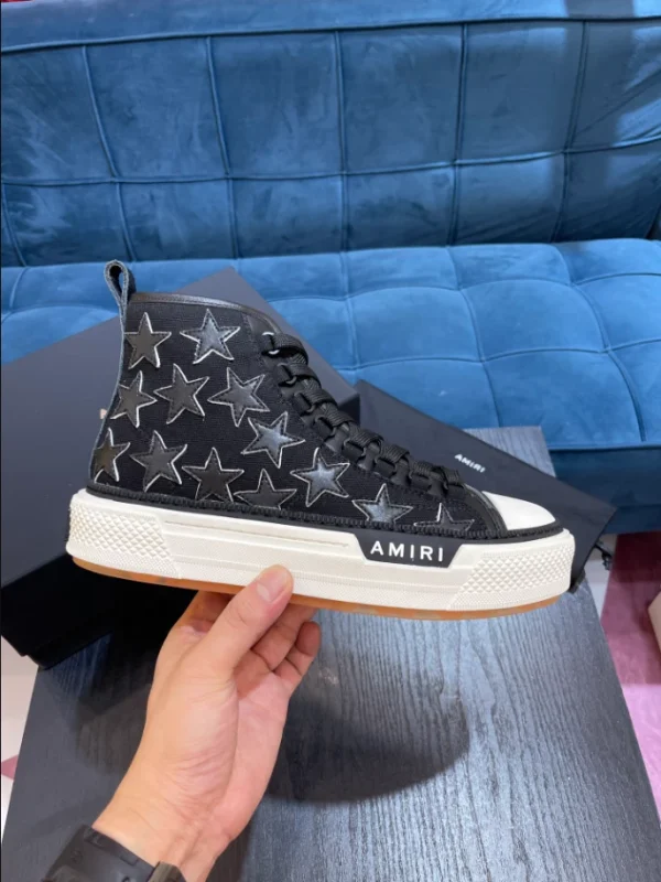 AMIRI STARS COURT HIGH -TOP SNEAKERS – AM026 - Image 5