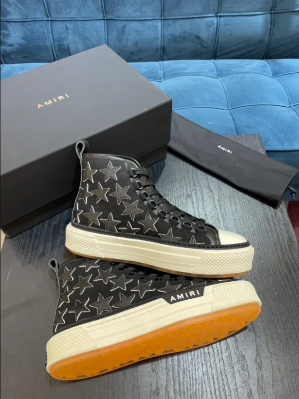 AMIRI STARS COURT HIGH -TOP SNEAKERS – AM026 - Image 7