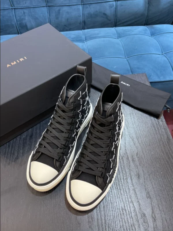 AMIRI STARS COURT HIGH -TOP SNEAKERS – AM026 - Image 9