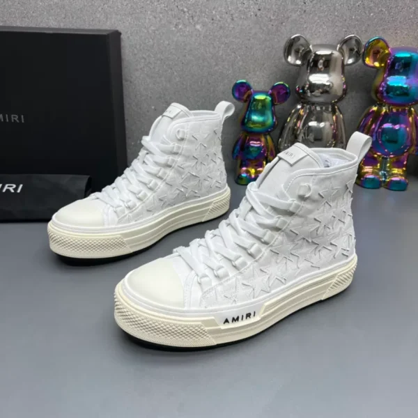 AMIRI STARS COURT HIGH-TOP SNEAKERS – AM073 - Image 7