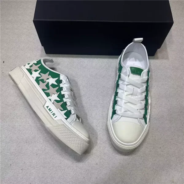 AMIRI STARS COURT LOW-TOP SNEAKERS – AM064