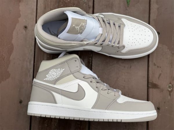 Air Jordan 1 Mid Linen – AJH026 - Image 3