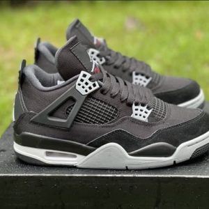 Air Jordan 4 Black Canvas – AJH063
