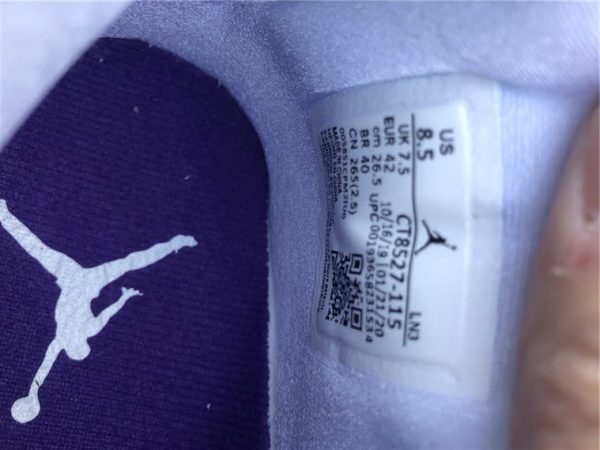 Air Jordan 4 Retro Purple Metallic – AJH098 - Image 5