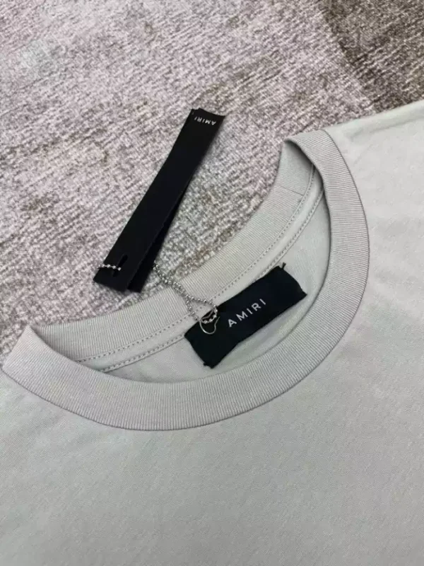 Amiri Cotton T-Shirt – AMS057 - Image 6