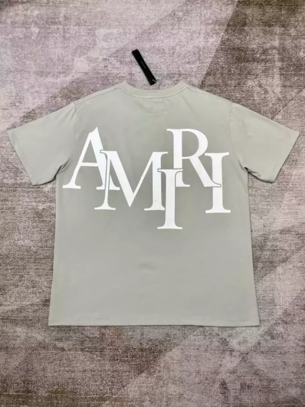 Amiri Cotton T-Shirt – AMS057 - Image 3