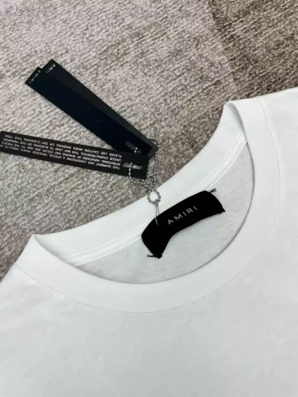 Amiri Cotton T-Shirt – AMS058 - Image 6
