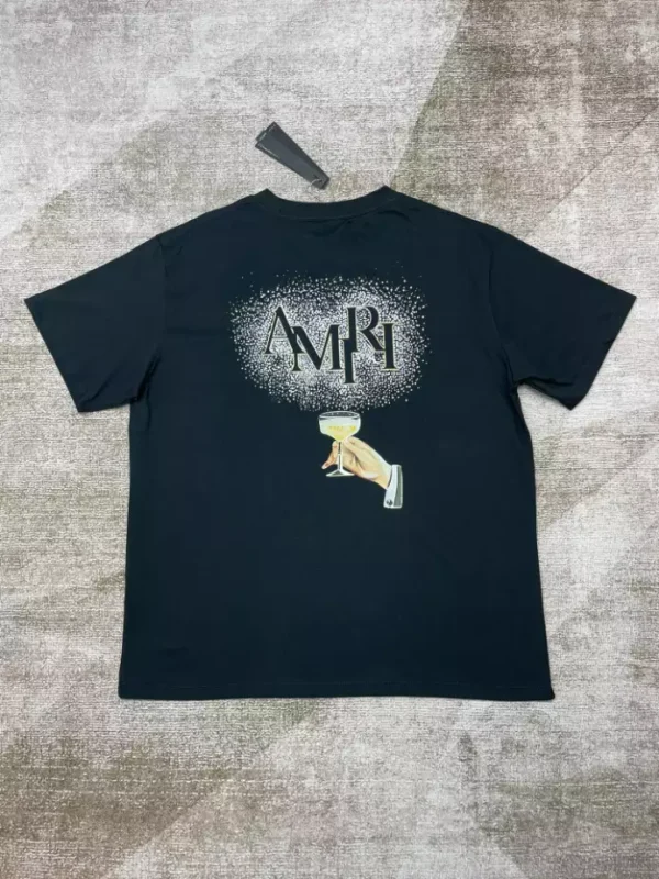 Amiri Cotton T-Shirt – AMS059 - Image 2