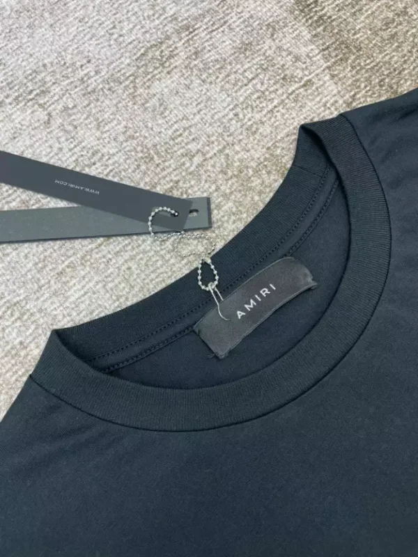 Amiri Cotton T-Shirt – AMS059 - Image 4