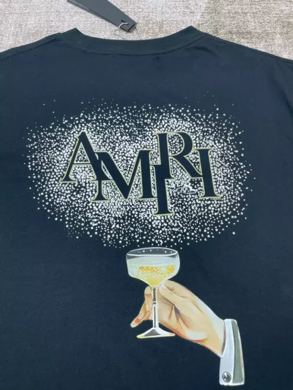 Amiri Cotton T-Shirt – AMS059 - Image 6