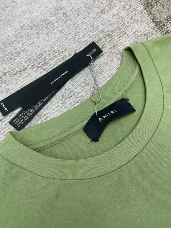 Amiri Cotton T-Shirt – AMS061 - Image 5