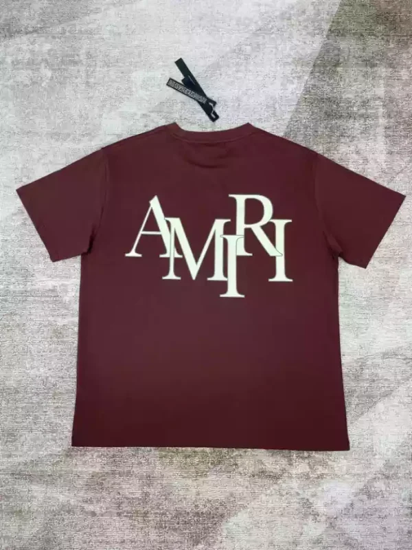 Amiri Cotton T-Shirt – AMS063 - Image 3
