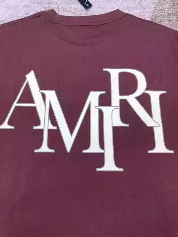 Amiri Cotton T-Shirt – AMS063 - Image 7