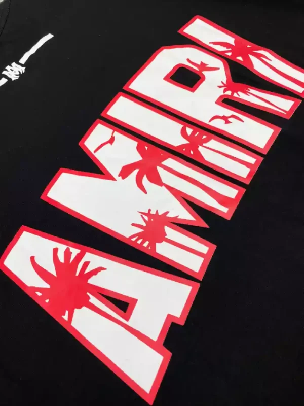 Amiri Cotton T-Shirt – AMS064 - Image 7