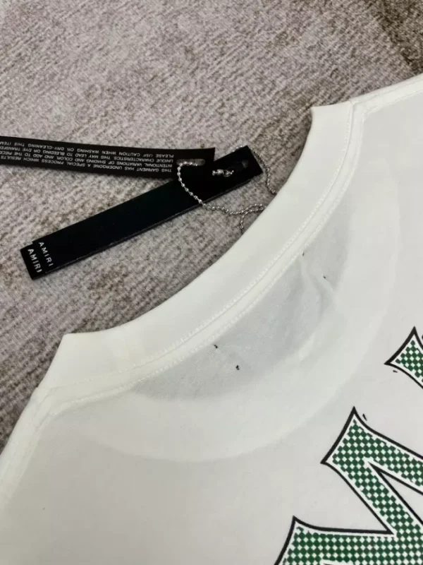 Amiri Cotton T-Shirt – AMS065 - Image 4