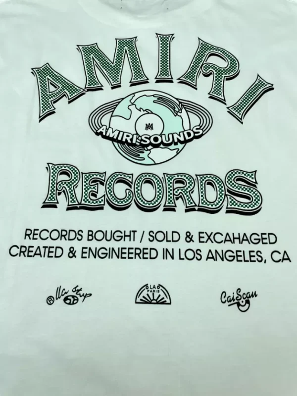 Amiri Cotton T-Shirt – AMS065 - Image 10