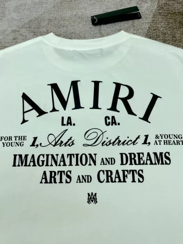 Amiri Cotton T-Shirt – AMS067 - Image 6