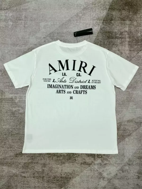 Amiri Cotton T-Shirt – AMS067 - Image 2