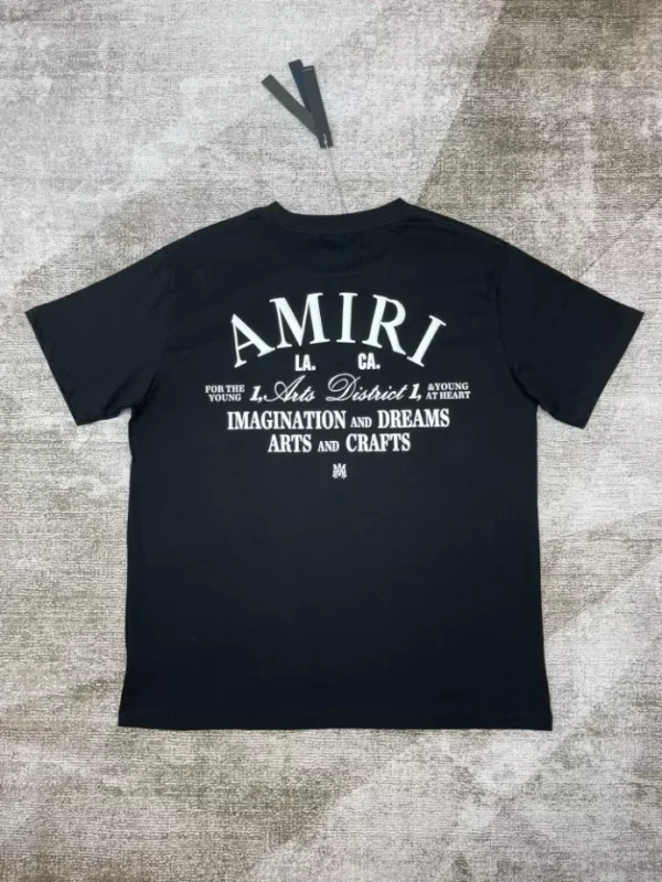 Amiri Cotton T-Shirt – AMS068 - Image 2