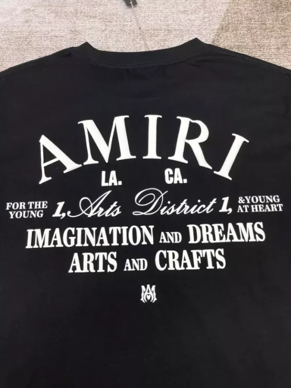 Amiri Cotton T-Shirt – AMS068 - Image 8