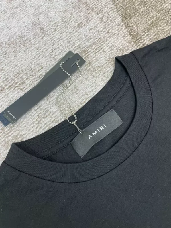 Amiri Cotton T-Shirt – AMS068 - Image 10