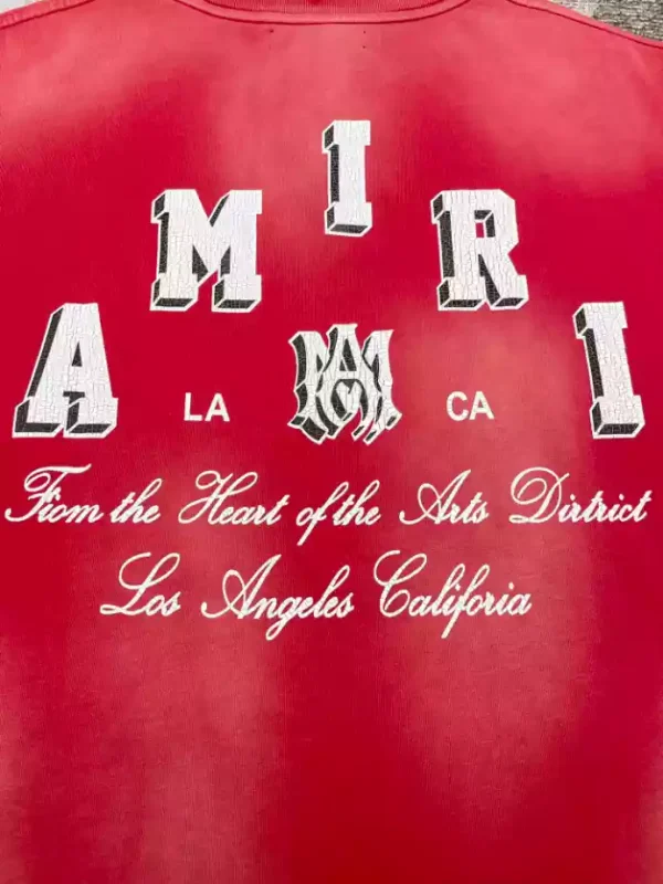 Amiri Cotton T-Shirt – AMS069 - Image 5