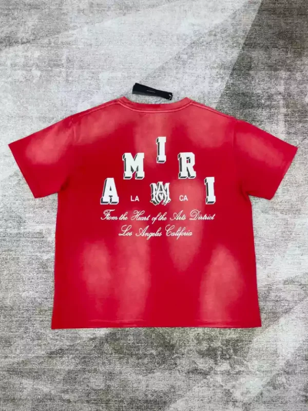 Amiri Cotton T-Shirt – AMS069 - Image 2