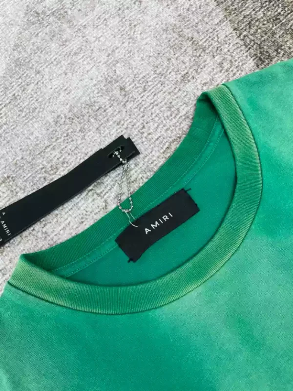 Amiri Cotton T-Shirt – AMS071 - Image 9