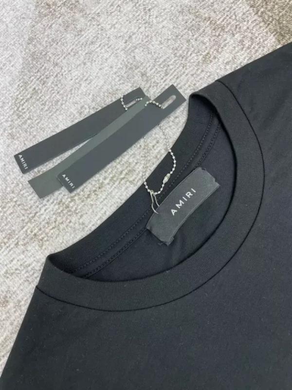 Amiri Cotton T-Shirt – AMS072 - Image 4