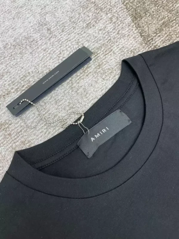Amiri Cotton T-Shirt – AMS076 - Image 8