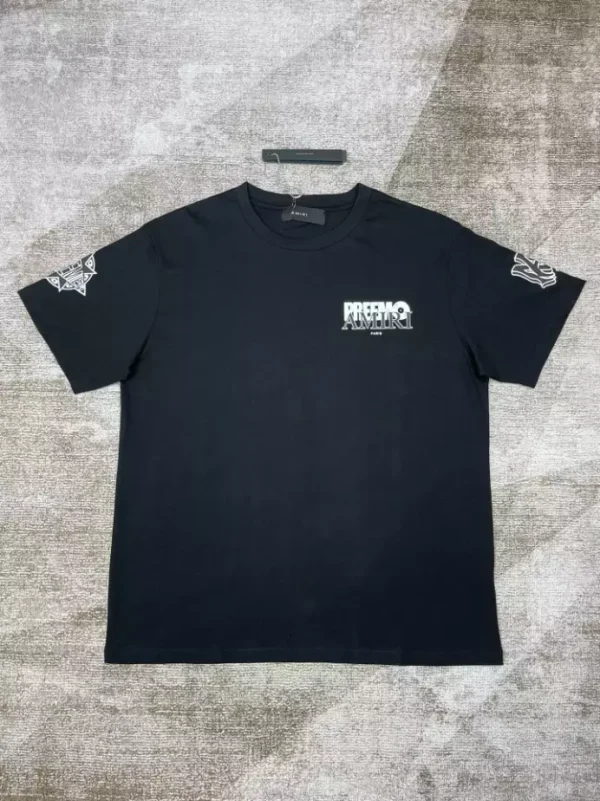 Amiri Cotton T-Shirt – AMS076 - Image 3