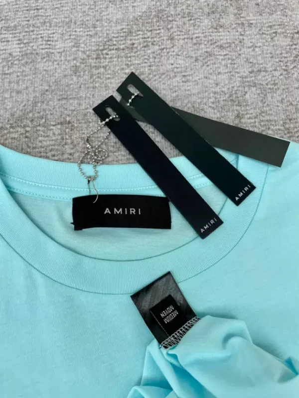 Amiri Cotton T-Shirt – AMS077 - Image 8