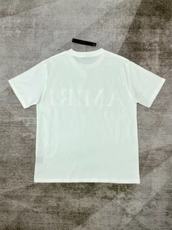Amiri Cotton T-Shirt – AMS078 - Image 3
