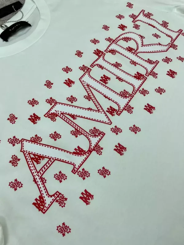 Amiri Cotton T-Shirt – AMS078 - Image 8