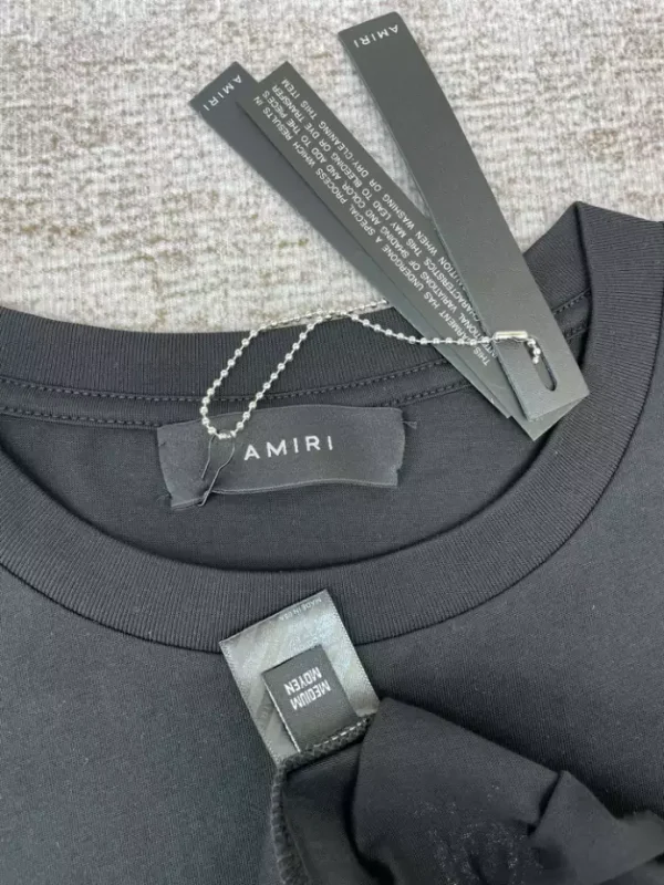 Amiri Cotton T-Shirt – AMS079 - Image 10