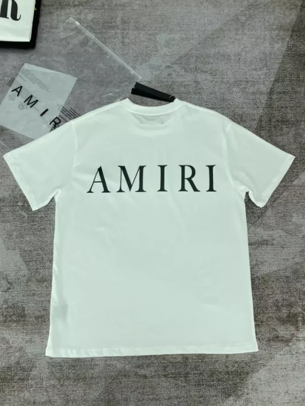 Amiri Cotton T-Shirt – AMS082 - Image 3