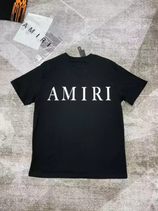Amiri Cotton T-Shirt – AMS083 - Image 3