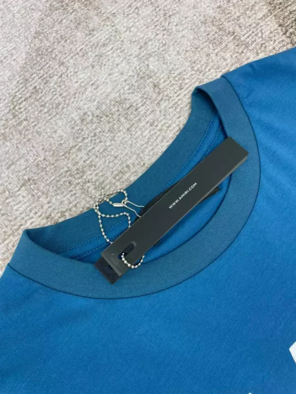Amiri Cotton T-Shirt – AMS085 - Image 10