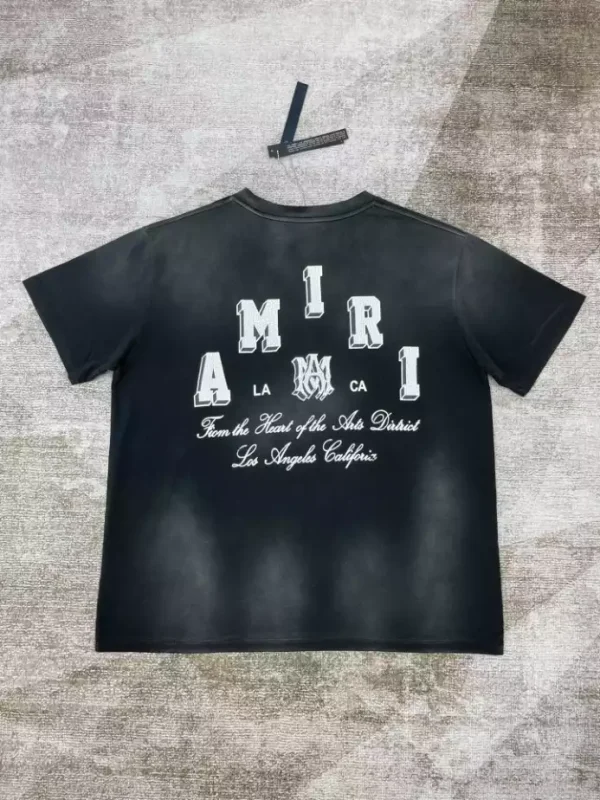 Amiri Cotton T-Shirt – AMS086 - Image 3