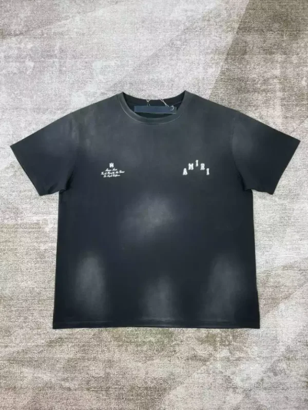 Amiri Cotton T-Shirt – AMS086 - Image 2