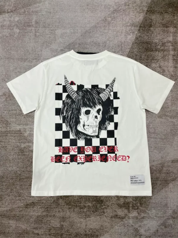 Amiri Cotton T-Shirt – AMS088 - Image 3
