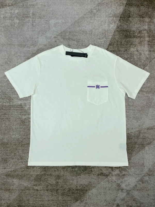 Amiri Cotton T-Shirt – AMS089 - Image 2