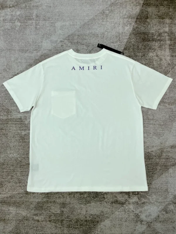 Amiri Cotton T-Shirt – AMS089 - Image 3