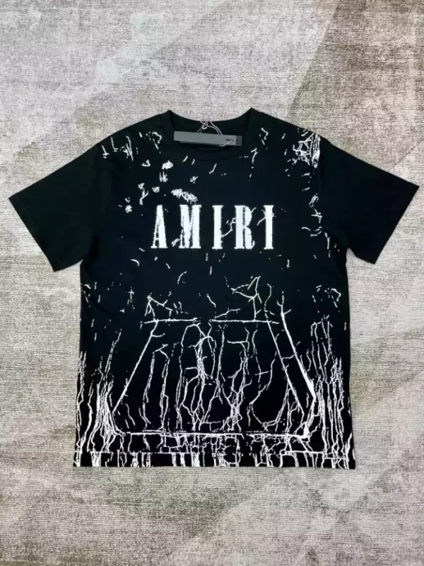 Amiri Cotton T-Shirt – AMS095 - Image 2