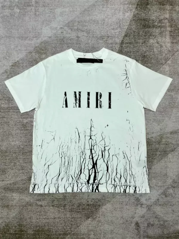 Amiri Cotton T-Shirt – AMS096 - Image 2