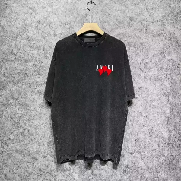 Amiri Cotton T-Shirt – AMS098 - Image 3